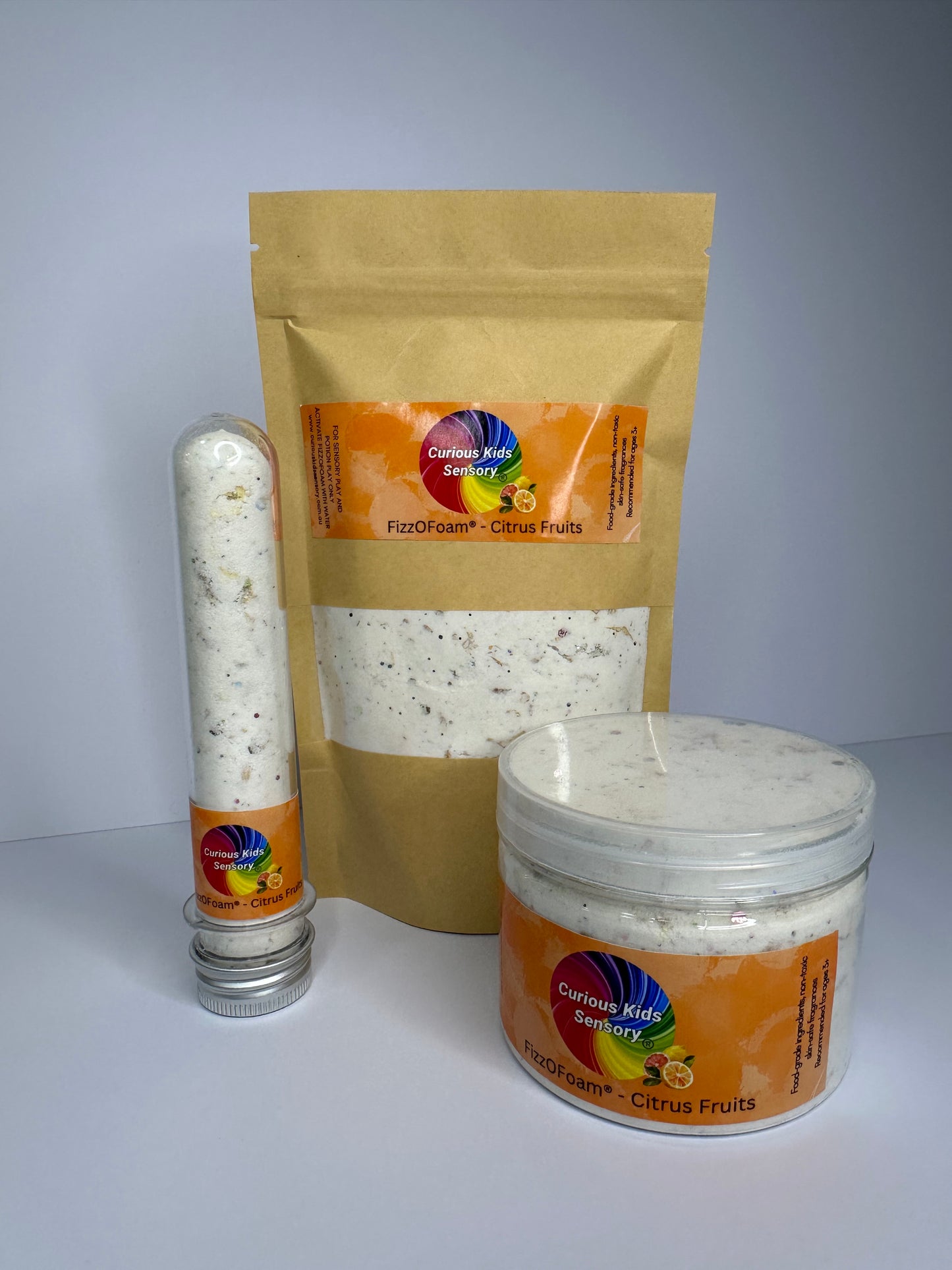 FizzOFoam®️-White-Citrus Fruits