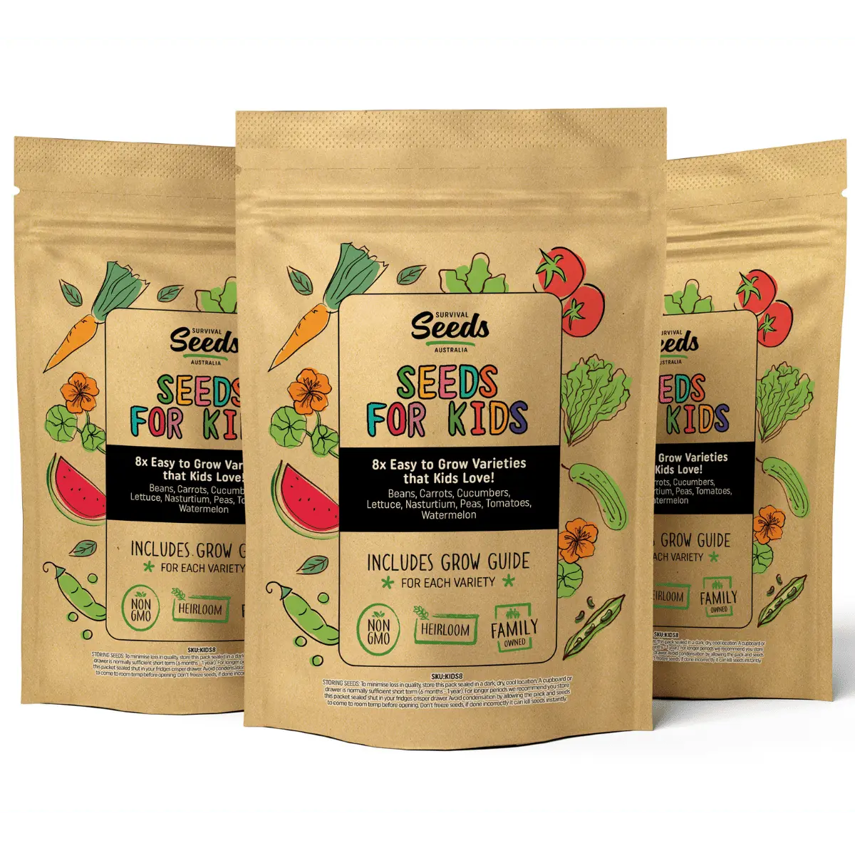 Survival Seeds- Seeds for Kids