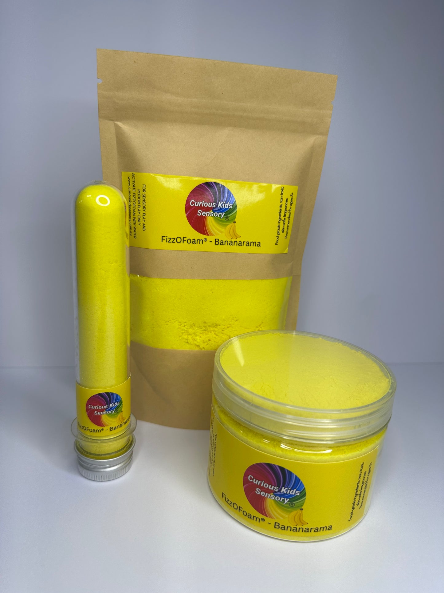 FizzOFoam®️-Yellow-Bananarama
