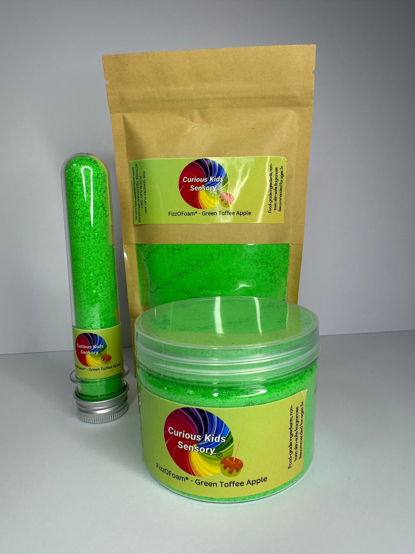 FizzOFoam®️-Green-Toffee Apple