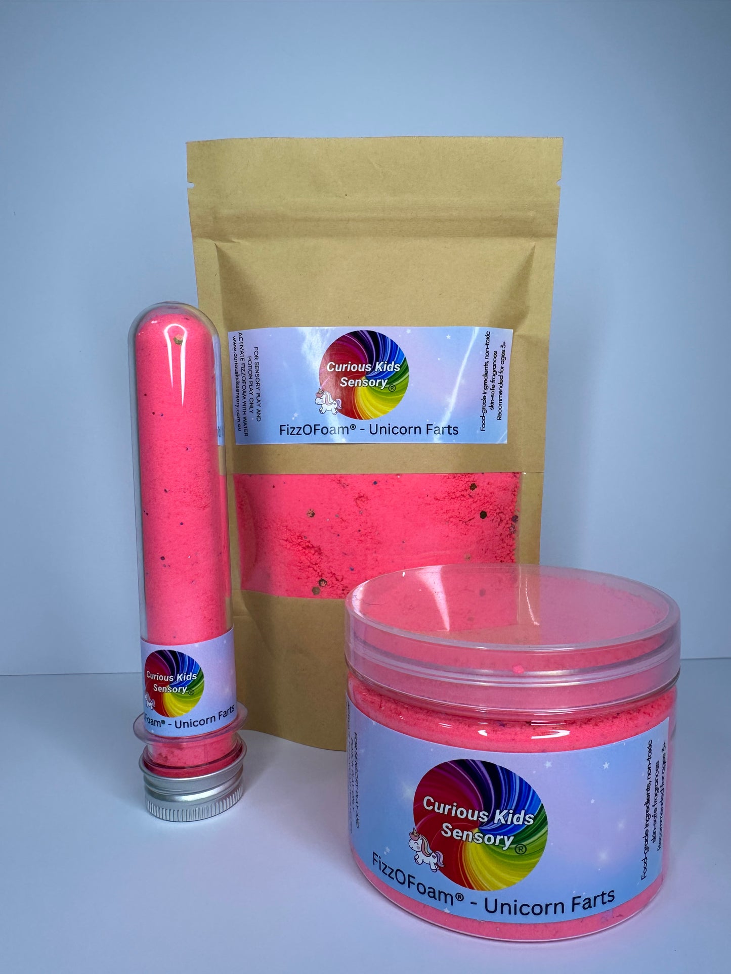 FizzOFoam®️-Pink-Unicorn Farts