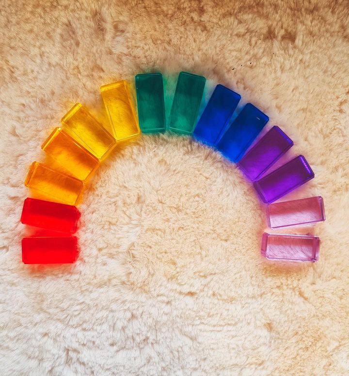 Lucite Rectangle Blocks