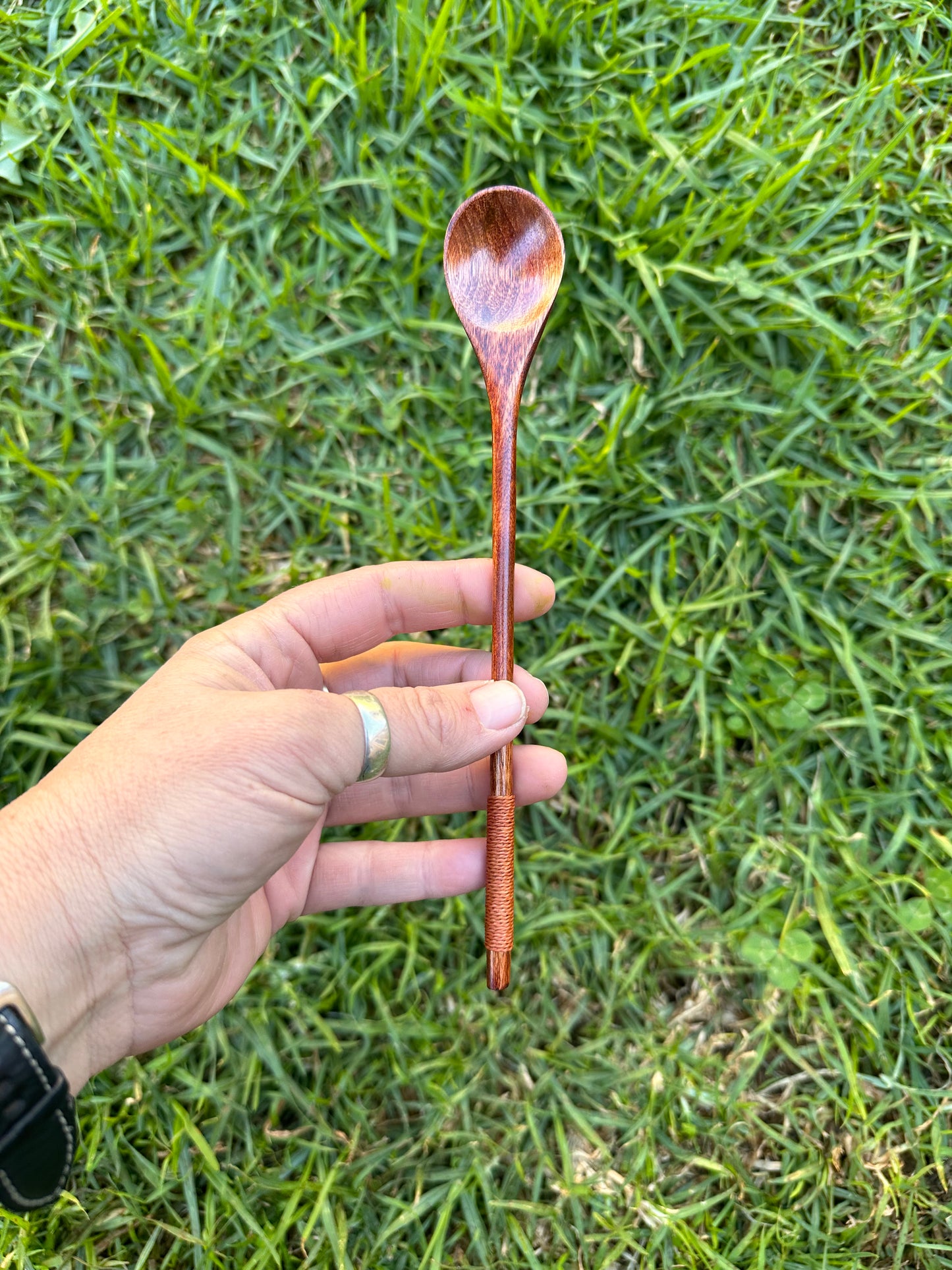 Potion Spoon - long handle bamboo