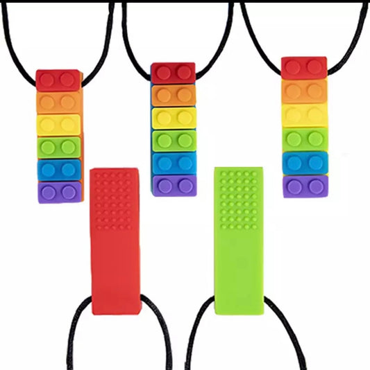Chew Necklaces - Brick