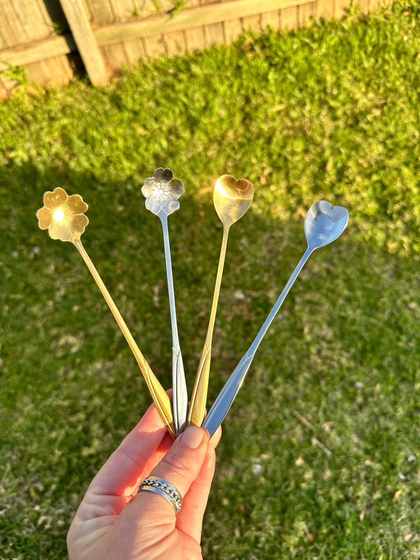 Potion Spoon - Flower or Hearts